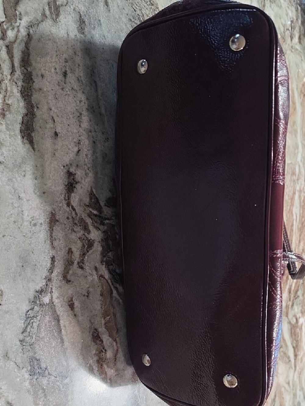 Coach Leather Purse - Plum - Picture 5 of 7